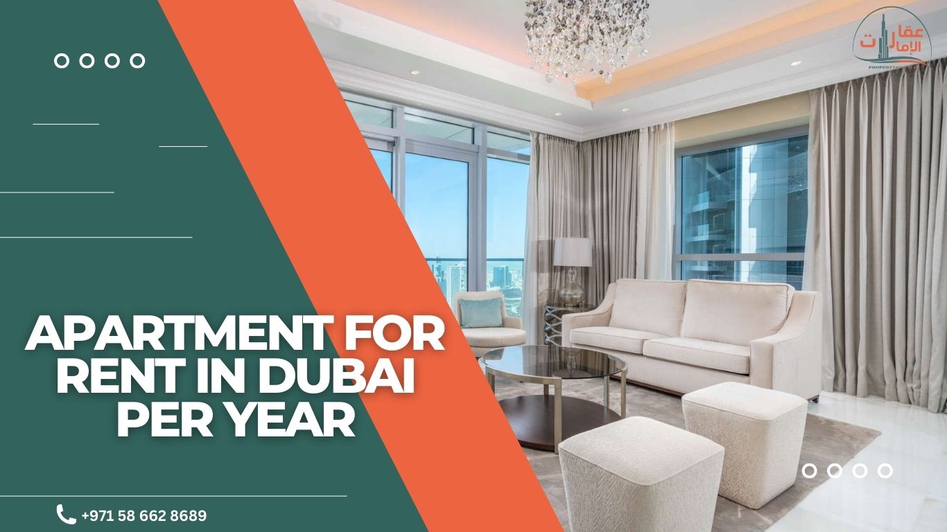 apartment for rent in dubai per year